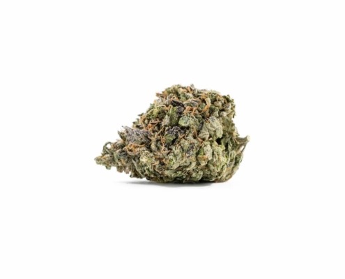 A bud of Giving Tree Dispensary's Death Star strain, for sale now online